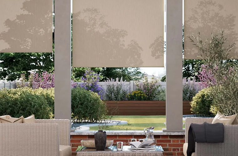 Sunmaintain outdoor roller shade